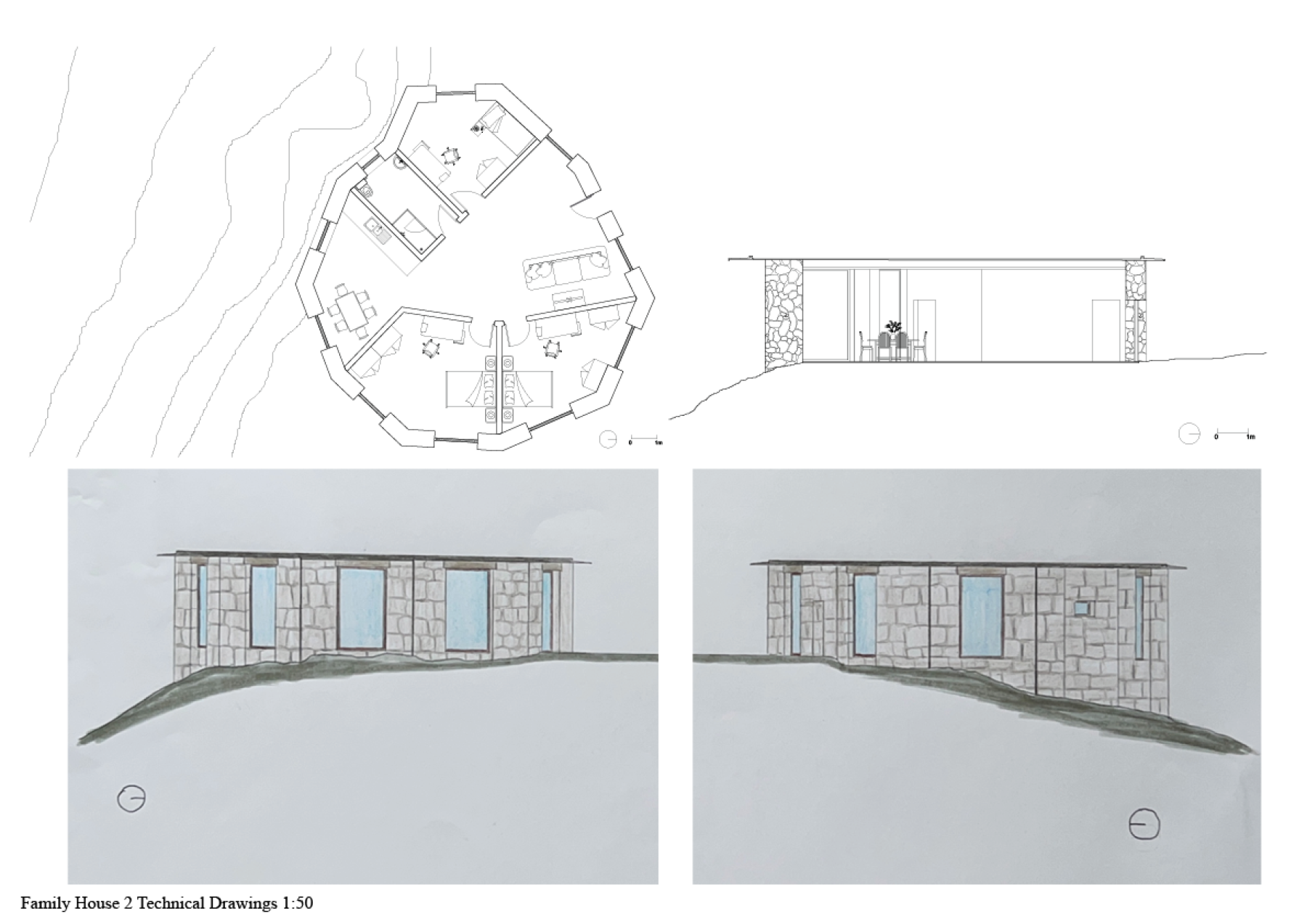 Family House 2 Technical Designs
